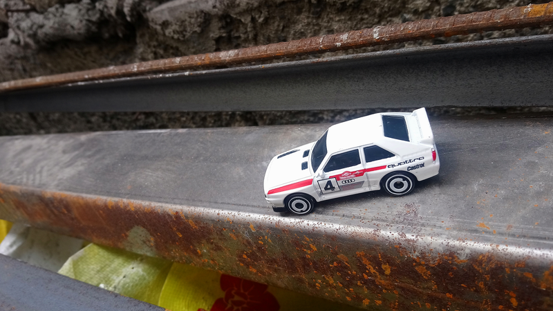 Illustration for article titled Ringe der Vorherrschaft | Hot Wheels 1984 Audi Sport Quattro | Inspection Room